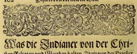 An illustration from Americae das fünffte Buch, (1613)