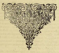 An illustration from Americae pars decima: : quae continentur, I. Duae navigationes Dn. Americi Vesputii, sub auspiciis Castellani regis, Ferdinandi susceptae. II. Solida narratio de moderno provinciae Virginiae statu, qua ratione tandem pax cum Indianis coaluerit, ac castella aliquot ad regionis praesidium ab Anglis extructa fuerint; additâ historiâ lectu jucundissimâ, quomodo Pokahuntas, regis Virginiae Powhatani filia, primori cuidam Anglo nupserit; authore Raphe Hamor Virginiae secretario. III. Vera descriptio Novae Angliae, quae Americae pars ad septentrionalem Indiam spectat, à capitaneo Johanne Schmidt, equite atque admirali delineata: cui accessit discursus, quomodo in secunda navigatione à Gallis captus, anno 1616. demum liberatus fuerit. Omnia nunc primùm in lucem edita, atque eleganter in aes incisis iconibus illustrata, / sumptibus ac studio Johann-Theodori de Bry (1619)