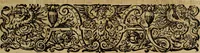Picture 31 of 67 from Americae pars qvinta Nobilis & admiratione plena Hieronymi Bezoni Mediolanensis, secundae sectionis hiã. Hispanorum : tùm in Nigrittas seruos suos, tùm in Indos crudelitatem, Gallorumq pirataru de Hispanis toties reportata spolia : aduentu item Hispanoru in Nouam Indiæ continentis Hispaniam, eorumq contra incolas eius regionis sæuitiam explicans addita ad singula fere capita scholia, in quibus res Indiæ luculenter exponuntur : accessit præterea tabula chorographica nouæ Hispaniæ in India Occidentalj : ad invictis Rvdolph II ... omnia elegantibus figuris in aes incisis expressa (1595), leaf 54