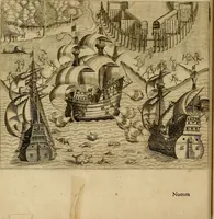 An illustration from Americae tertia pars : memorabile provinciæ Brasiliæ historiam contines (1592)