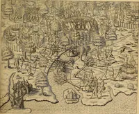 An illustration from Americae tertia pars : memorabile provinciæ Brasiliæ historiam contines (1592)