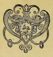An illustration from Americae tertia pars Memorabile[m] provinciae Brasiliae historiam contine[n]s, Germanico primùm sermone scriptam à Ioa[n]ne Stadio Homburgensi Hesso, nunc autem Latinitate donatam à Teucrio Annaeo Priuato Colchanthe Po: & Med: addita est narratio profectionis Ioannis Lerij in eamdem provinciam, qua[m] ille initio Gallicè conscripsit, postea verò Latinam fecit. : His accessit descriptio morum & ferocitatis incolarum illius regionis, atque colloquium ipsorum idiomate conscriptum. (1597)