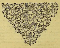 An illustration from Americae tertia pars Memorabile[m] provinciae Brasiliae historiam contine[n]s, Germanico primùm sermone scriptam à Ioa[n]ne Stadio Homburgensi Hesso, nunc autem Latinitate donatam à Teucrio Annaeo Priuato Colchanthe Po: & Med: addita est narratio profectionis Ioannis Lerij in eamdem provinciam, qua[m] ille initio Gallicè conscripsit, postea verò Latinam fecit. : His accessit descriptio morum & ferocitatis incolarum illius regionis, atque colloquium ipsorum idiomate conscriptum. (1597)