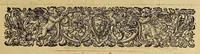An illustration from Americae tertia pars Memorabile[m] provinciae Brasiliae historiam contine[n]s, Germanico primùm sermone scriptam à Ioa[n]ne Stadio Hombergensi Hesso, nunc autem Latinitate donatam à Teucrio Annaeo Priuato Colchanthe Po: & Med: addita est narratio profectionis Ioannis Lerij in eamdem provinciam, qua[m] ille initio Gallicè conscripsit, postea verò Latinam fecit. : His accessit descriptio morum & ferocitatis incolarum illius regionis, atque colloquium ipsorum idiomate conscriptum. (1597)