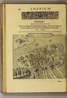 Picture 9 of 35 from Americae tertia pars Memorabile[m] provinciae Brasiliae historiam contine[n]s, Germanico primùm sermone scriptam à Ioa[n]ne Stadio Hombergensi Hesso, nunc autem Latinitate donatam à Teucrio Annaeo Priuato Colchanthe Po: & Med: addita est narratio profectionis Ioannis Lerij in eamdem provinciam, qua[m] ille initio Gallicè conscripsit, postea verò Latinam fecit. : His accessit descriptio morum & ferocitatis incolarum illius regionis, atque colloquium ipsorum idiomate conscriptum. (1597), leaf 58