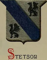 Picture 135 of 370 from America heraldica : a compilation of coats of arms, crests and mottoes of prominent American families settled in this country before 1800 (1889), leaf 100