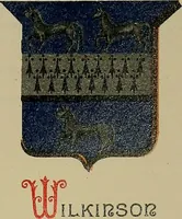Picture 142 of 370 from America heraldica : a compilation of coats of arms, crests and mottoes of prominent American families settled in this country before 1800 (1889), leaf 100