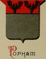 Picture 154 of 370 from America heraldica : a compilation of coats of arms, crests and mottoes of prominent American families settled in this country before 1800 (1889), leaf 108