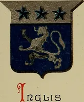 An illustration from America heraldica : a compilation of coats of arms, crests and mottoes of prominent American families settled in this country before 1800 (1889)