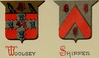 Picture 156 of 370 from America heraldica : a compilation of coats of arms, crests and mottoes of prominent American families settled in this country before 1800 (1889), leaf 108