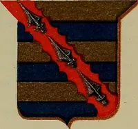 Picture 183 of 370 from America heraldica : a compilation of coats of arms, crests and mottoes of prominent American families settled in this country before 1800 (1889), leaf 126