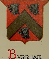 An illustration from America heraldica : a compilation of coats of arms, crests and mottoes of prominent American families settled in this country before 1800 (1889)