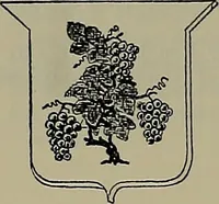An illustration from America heraldica : a compilation of coats of arms, crests and mottoes of prominent American families settled in this country before 1800 (1889)