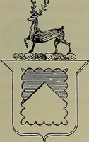 Picture 223 of 370 from America heraldica : a compilation of coats of arms, crests and mottoes of prominent American families settled in this country before 1800 (1889), leaf 150