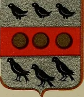 Picture 235 of 370 from America heraldica : a compilation of coats of arms, crests and mottoes of prominent American families settled in this country before 1800 (1889), leaf 156