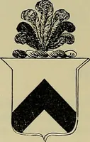 An illustration from America heraldica : a compilation of coats of arms, crests and mottoes of prominent American families settled in this country before 1800 (1889)