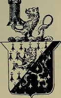 An illustration from America heraldica : a compilation of coats of arms, crests and mottoes of prominent American families settled in this country before 1800 (1889)