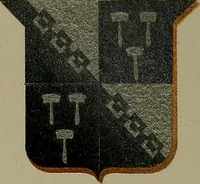 Picture 304 of 370 from America heraldica : a compilation of coats of arms, crests and mottoes of prominent American families settled in this country before 1800 (1889), leaf 198