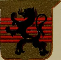An illustration from America heraldica : a compilation of coats of arms, crests and mottoes of prominent American families settled in this country before 1800 (1889)