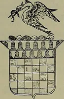 Picture 321 of 370 from America heraldica : a compilation of coats of arms, crests and mottoes of prominent American families settled in this country before 1800 (1889), leaf 208