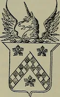 Picture 325 of 370 from America heraldica : a compilation of coats of arms, crests and mottoes of prominent American families settled in this country before 1800 (1889), leaf 209