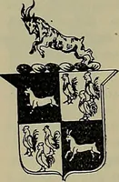 Picture 344 of 370 from America heraldica : a compilation of coats of arms, crests and mottoes of prominent American families settled in this country before 1800 (1889), leaf 218