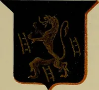 An illustration from America heraldica : a compilation of coats of arms, crests and mottoes of prominent American families settled in this country before 1800 (1889)