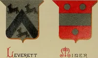 Picture 60 of 370 from America heraldica : a compilation of coats of arms, crests and mottoes of prominent American families settled in this country before 1800 (1889), leaf 48
