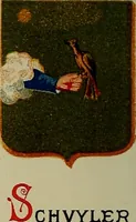 Picture 3 of 370 from America heraldica : a compilation of coats of arms, crests and mottoes of prominent American families settled in this country before 1800 (1889), leaf 9