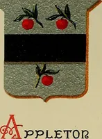 Picture 5 of 370 from America heraldica : a compilation of coats of arms, crests and mottoes of prominent American families settled in this country before 1800 (1889), leaf 9