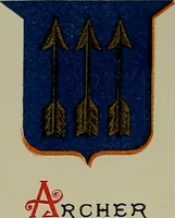 Picture 12 of 370 from America heraldica : a compilation of coats of arms, crests and mottoes of prominent American families settled in this country before 1800 (1889), leaf 9