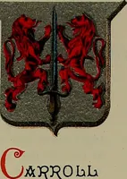 An illustration from America heraldica : a compilation of coats of arms, crests and mottoes of prominent American families settled in this country before 1800 (1889)