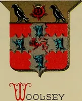 An illustration from America heraldica : a compilation of coats of arms, crests and mottoes of prominent American families settled in this country before 1800 (1887)