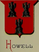 An illustration from America heraldica : a compilation of coats of arms, crests and mottoes of prominent American families settled in this country before 1800 (1887)