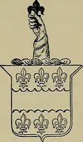 Picture 209 of 386 from America heraldica : a compilation of coats of arms, crests and mottoes of prominent American families settled in this country before 1800 (1887), leaf 146
