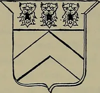 An illustration from America heraldica : a compilation of coats of arms, crests and mottoes of prominent American families settled in this country before 1800 (1887)