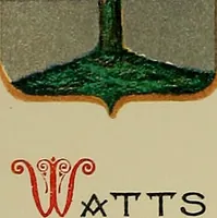 An illustration from America heraldica : a compilation of coats of arms, crests and mottoes of prominent American families settled in this country before 1800 (1887)