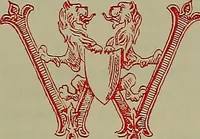 An illustration from America heraldica : a compilation of coats of arms, crests and mottoes of prominent American families settled in this country before 1800 (1887)