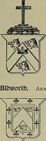 Picture 308 of 386 from America heraldica : a compilation of coats of arms, crests and mottoes of prominent American families settled in this country before 1800 (1887), leaf 200
