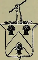 An illustration from America heraldica : a compilation of coats of arms, crests and mottoes of prominent American families settled in this country before 1800 (1887)