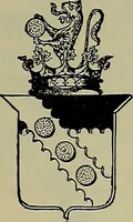 Picture 328 of 386 from America heraldica : a compilation of coats of arms, crests and mottoes of prominent American families settled in this country before 1800 (1887), leaf 212