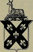 Picture 329 of 386 from America heraldica : a compilation of coats of arms, crests and mottoes of prominent American families settled in this country before 1800 (1887), leaf 212