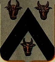Picture 21 of 386 from America heraldica : a compilation of coats of arms, crests and mottoes of prominent American families settled in this country before 1800 (1887), leaf 24
