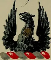 Picture 373 of 386 from America heraldica : a compilation of coats of arms, crests and mottoes of prominent American families settled in this country before 1800 (1887), leaf 260