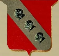 Picture 374 of 386 from America heraldica : a compilation of coats of arms, crests and mottoes of prominent American families settled in this country before 1800 (1887), leaf 260