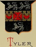 Picture 35 of 386 from America heraldica : a compilation of coats of arms, crests and mottoes of prominent American families settled in this country before 1800 (1887), leaf 32