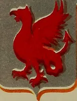 An illustration from America heraldica : a compilation of coats of arms, crests and mottoes of prominent American families settled in this country before 1800 (1887)