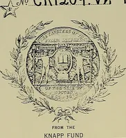 An illustration from America heraldica : a compilation of coats of arms, crests and mottoes of prominent American families settled in this country before 1800 (1887)