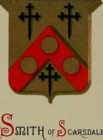 Picture 93 of 386 from America heraldica : a compilation of coats of arms, crests and mottoes of prominent American families settled in this country before 1800 (1887), leaf 70