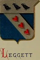 Picture 94 of 386 from America heraldica : a compilation of coats of arms, crests and mottoes of prominent American families settled in this country before 1800 (1887), leaf 70